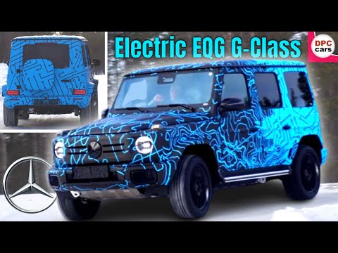 Electric Mercedes EQG G-Class Testing