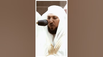 تلاوة مرئية سورة النازعات الآيات من ٢٧ إلى ٣٣ الشيخ ماهر المعيقلي