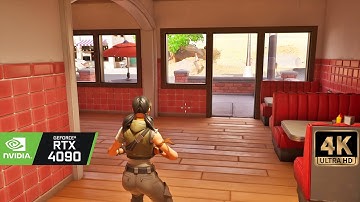 [4K] Fortnite Unreal Engine 5.1 with Raytracing on RTX 4090 looks unbelievably good! Lumen & Nanite