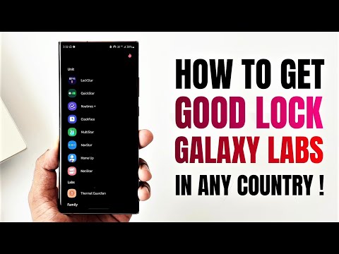 How to download Good Lock & Galaxy Labs Modules in any country or region?