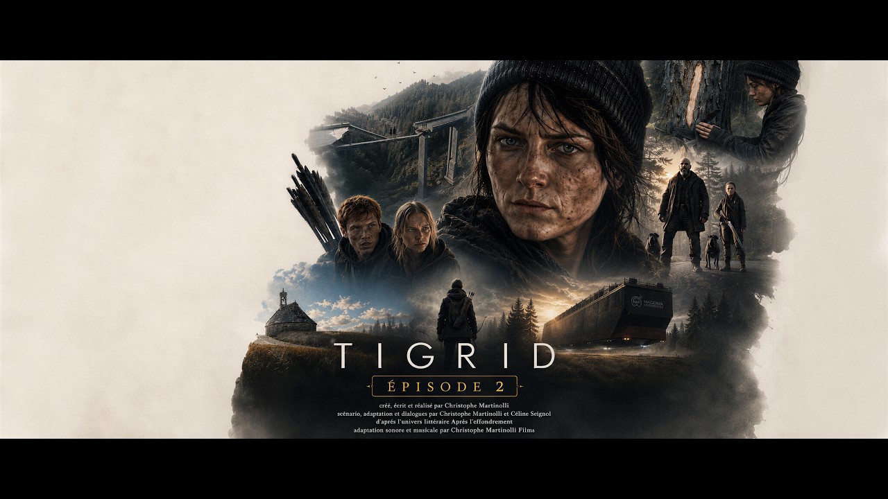 TIGRID — Après l'effondrement | Série de science-fiction IA