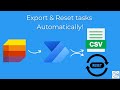 Power Automate: SharePoint list Automation of Weekly tasks (Export + Reset Tasks)