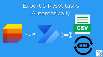 Power Automate: SharePoint list Automation of Weekly tasks (Export + Reset Tasks)