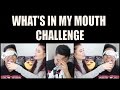 WHAT&#39;S IN MY MOUTH CHALLENGE | HEYITSPETER ft. SPONTANEOUSLYSARAH