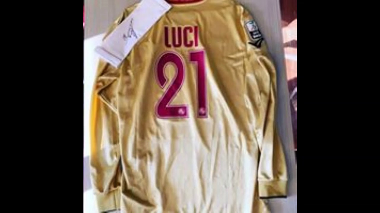 Maillot Livorno Match Porté - Saison 2024-2025 - Taille L - Numéro 14 - Macron