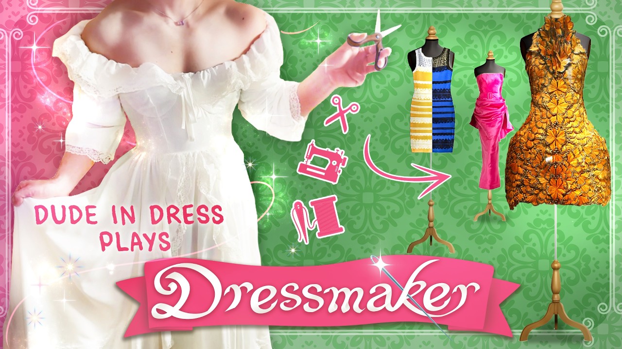 【 SPECIAL | IRL 】VTuber Tries on a DRESS Whilst Making Dresses【DRESSMAKER 】