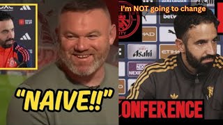 Rooney MOCKS Amorim! 😡 ‘Not Ready for Manchester United | Amorim Reply |