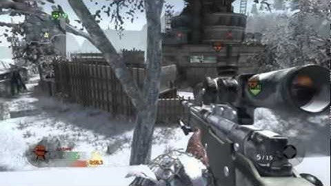 CoD Black Ops Far No Scope Kill On Array