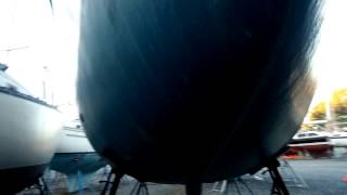Hunter 31 Sailboat Keel First View "Windy Daze" Episode 1