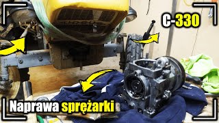 🔥Naprawa sprężarki w C-330😱Vlog z garażu🔥Problemy przy pracy