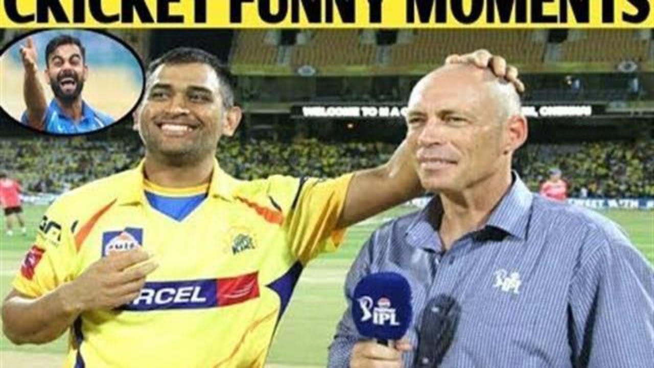 Funny Moments in Cricket History | Funniest Moments Video😜😜 - YouTube