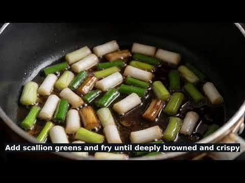 Shanghai Scallion Oil Noodles (葱油拌面) recipe video thumbnail
