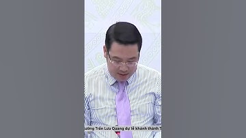 Quốc hội sắp miễn nhiệm Bộ trưởng Bộ Tài nguyên và Môi trường | Truyền hình Quốc hội Việt Nam