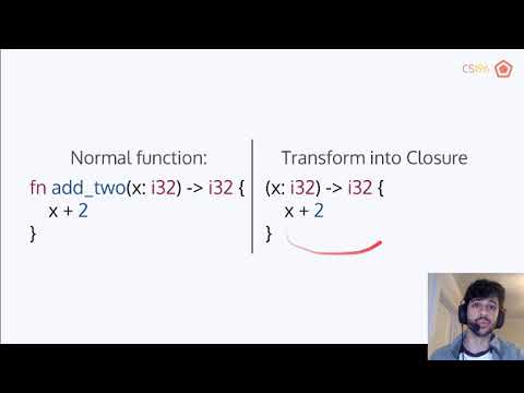 Rust: Functional Programming - Lecture 21 - CS196 FA20 - YouTube