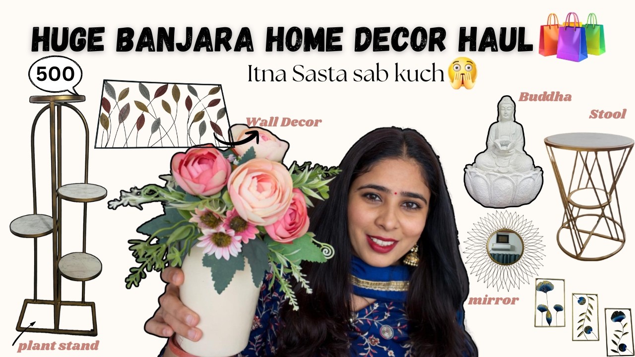 Banjara Market Gurgaon Home Decor Haul 😍 | Starting Rs 100 | Budget Finds & Prices
