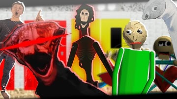 Baldi Vs. The Boiled One Phenomenon || (Stick nodes animation) Full
