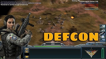 Generals Zero Hour - Defcon 3 vs 3 - Skirmish