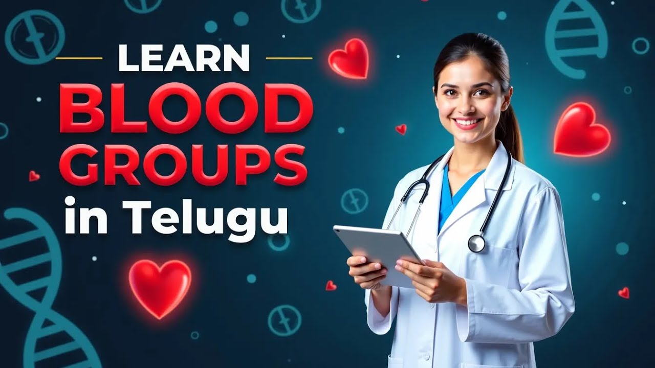 తెలుగులో Blood Group Explained | Easy Guide_#bloodgroup #telugu 