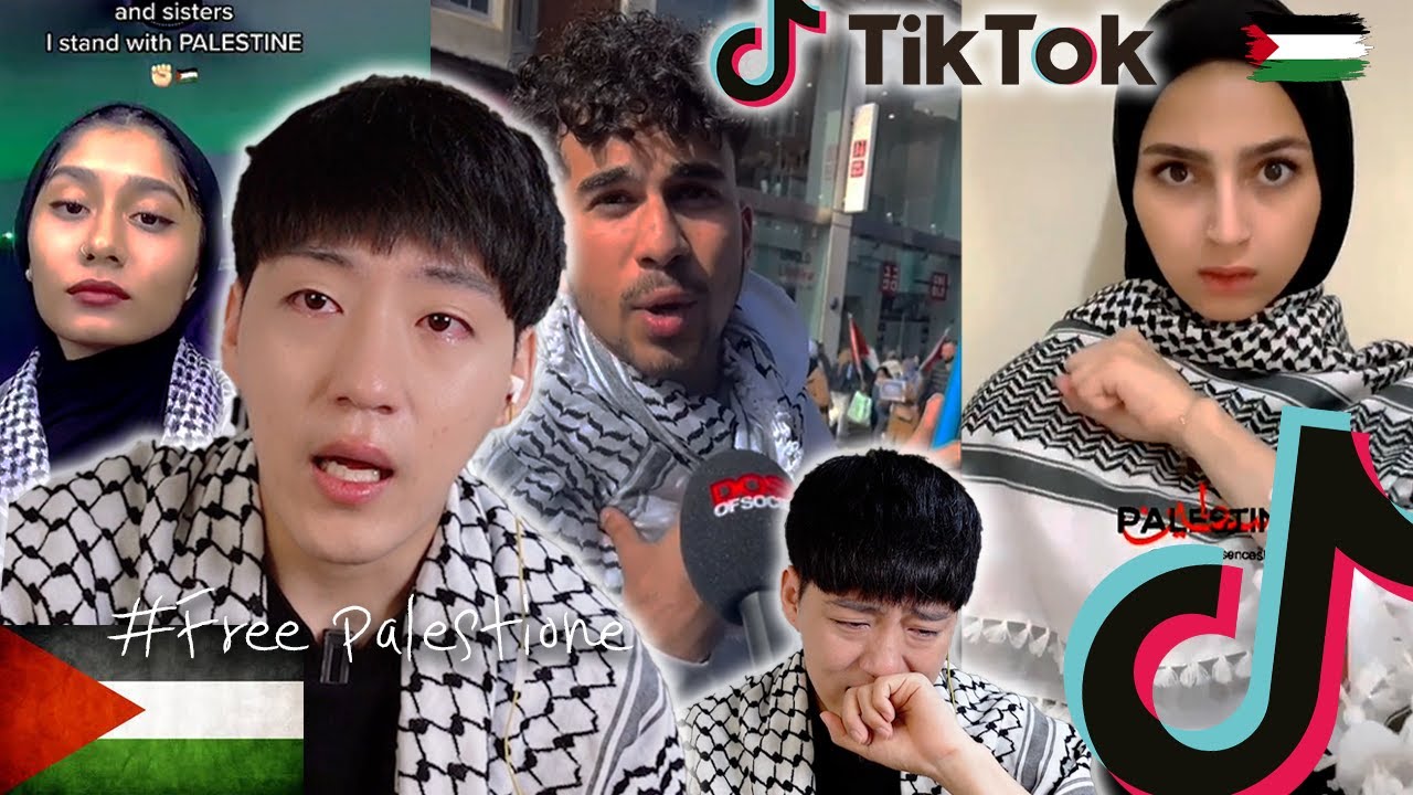 Korean guy react to Palestine Tiktok I CRIED