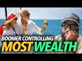 Boomers controlling more than half of all wealth the other half are poor the rest of us are mad