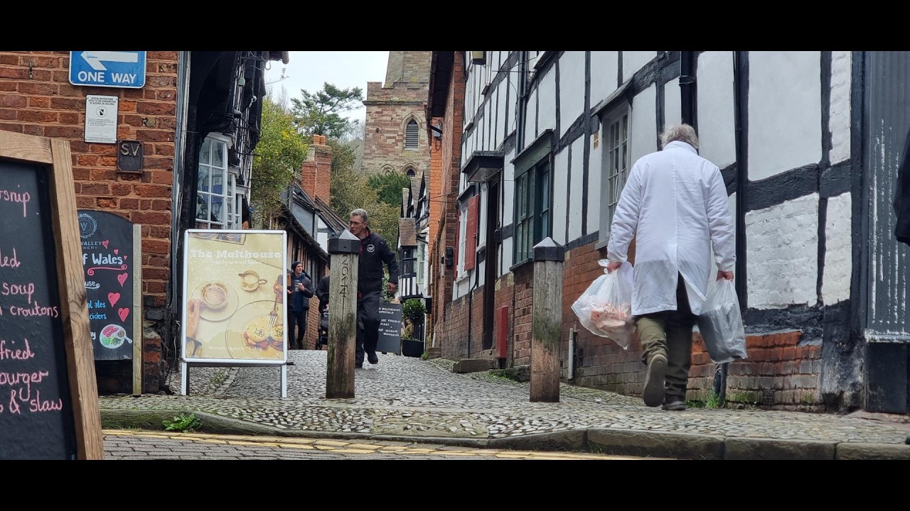 Ледбери, рыночный город, Херефордшир, тур по Доминионскому собору, февраль 2026 года, Англия.