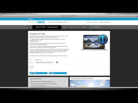 Capture One Express (For Sony)| Upgrading to Capture One Pro