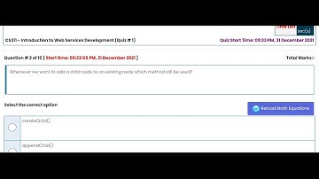 Quiz No 1 of CS311 2021