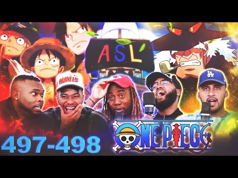 A PIRATE WHO FOUGHT GOLD D ROGER?! One Piece EP 497/498 REACTION