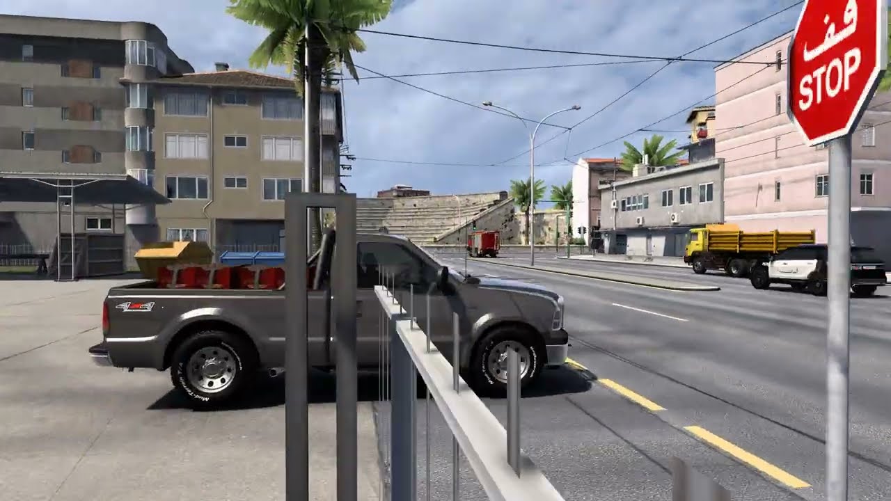 Shipment from Jordan to Saudi Arabia |حموله من الاردن الى السعودية|euro truck simulator 2