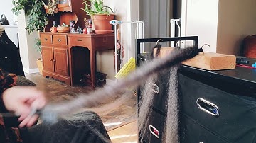 Crocheted Synthetic Dreadlocks!