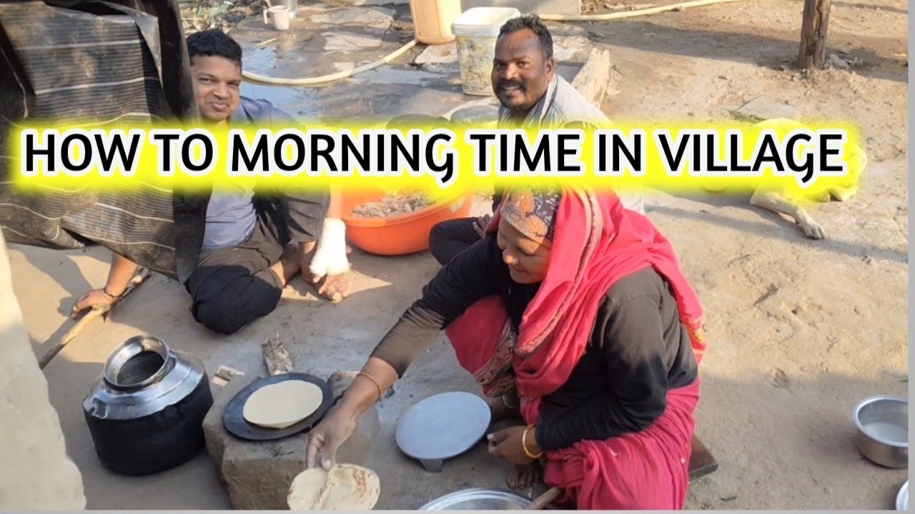 HOW To MORNING TIME IN VILLAGE 🤔🤔#trending #vlogs #village 