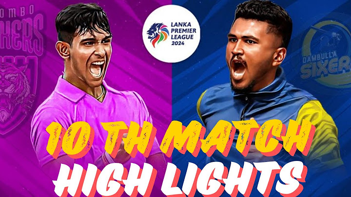 Colombo Strikers vs Dambulla Sixers Highlights | DS vs CS 10th match LPL 2024