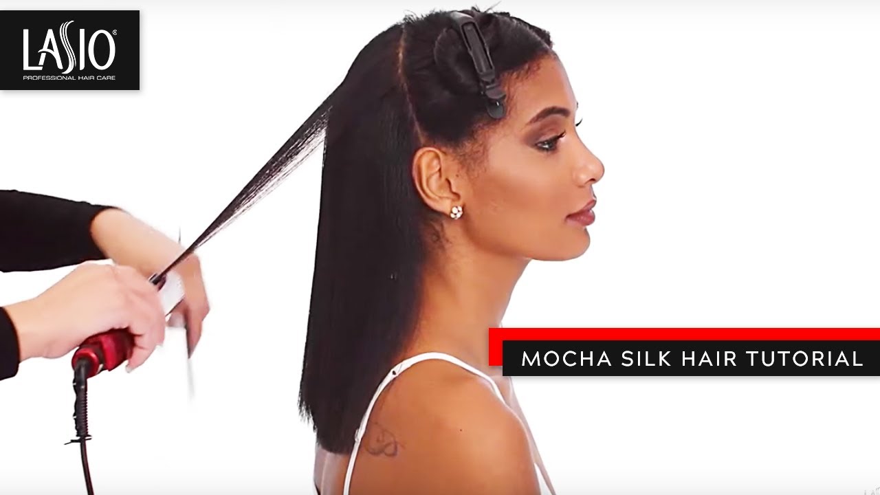 LASIO Mocha Silk Keratin Hair Treatment Tutorial YouTube