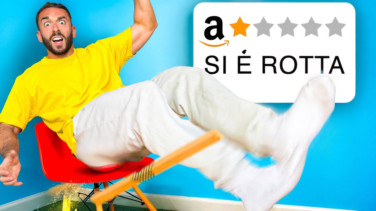 Ho comprato i Prodotti con le PEGGIORI RECENSIONI di AMAZON!