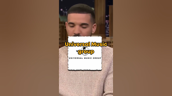 Drake files a Lawsuit against Universal Music group