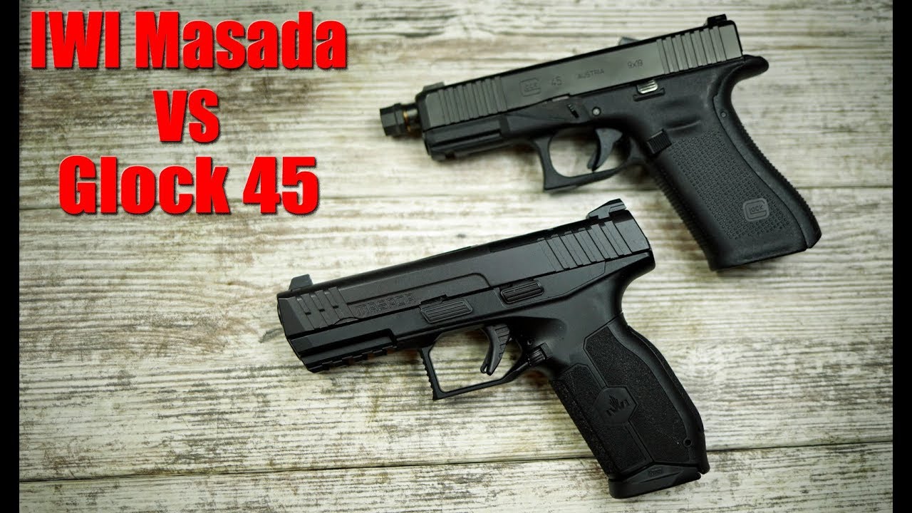 ⁣IWI Masada vs Glock 45: Which is Better?
