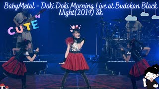 BabyMetal - Doki Doki Morning Live at Budokan Black Night(2014) 8k🦊Reaction🦊