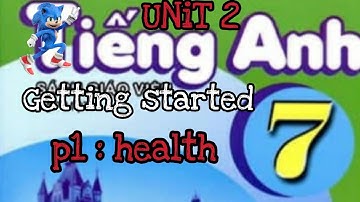 Tiếng Anh lớp 7 Unit 2 - Getting started phần 1 - Health