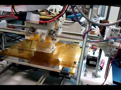 Mendel 3D Printer - YouTube
