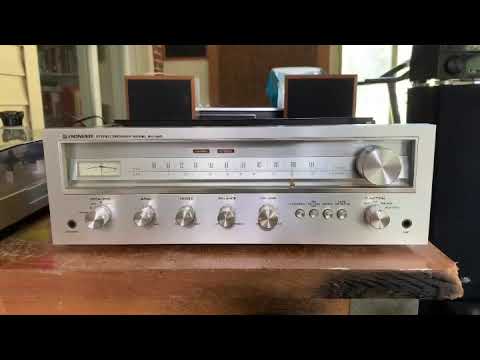 Pioneer SX-450 Repair - Power On Thump or Pop Noise Fix