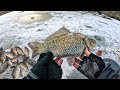 ВЗИМКУ КАРАСЬ ПАСИВНИЙ, ГОВОРИЛИ ВОНИ))) 🐟🐟🐟 Мормишка + мотиль