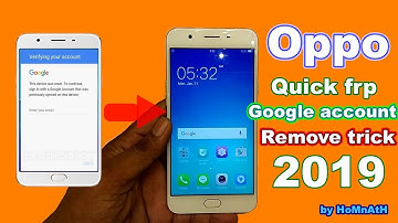 Oppo f1s A1601 frp, Quick Oppo google account Bypass 2019