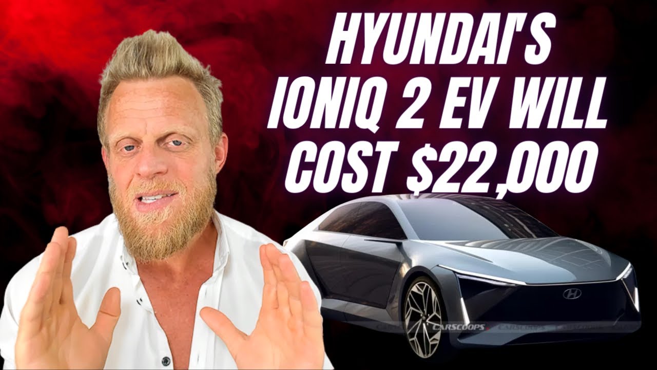 Hyundai Wants To Crack Europe's EV Code With $22,000 Ioniq 2