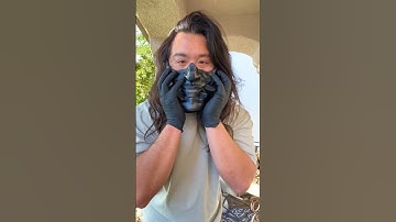 Pt 2:Printing my first mask designed in zbrush instead of nomad Sculpt using M3 Premium by Anycubic