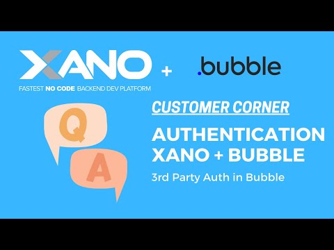 Authentication (Login) & authenticated requests with Bubble