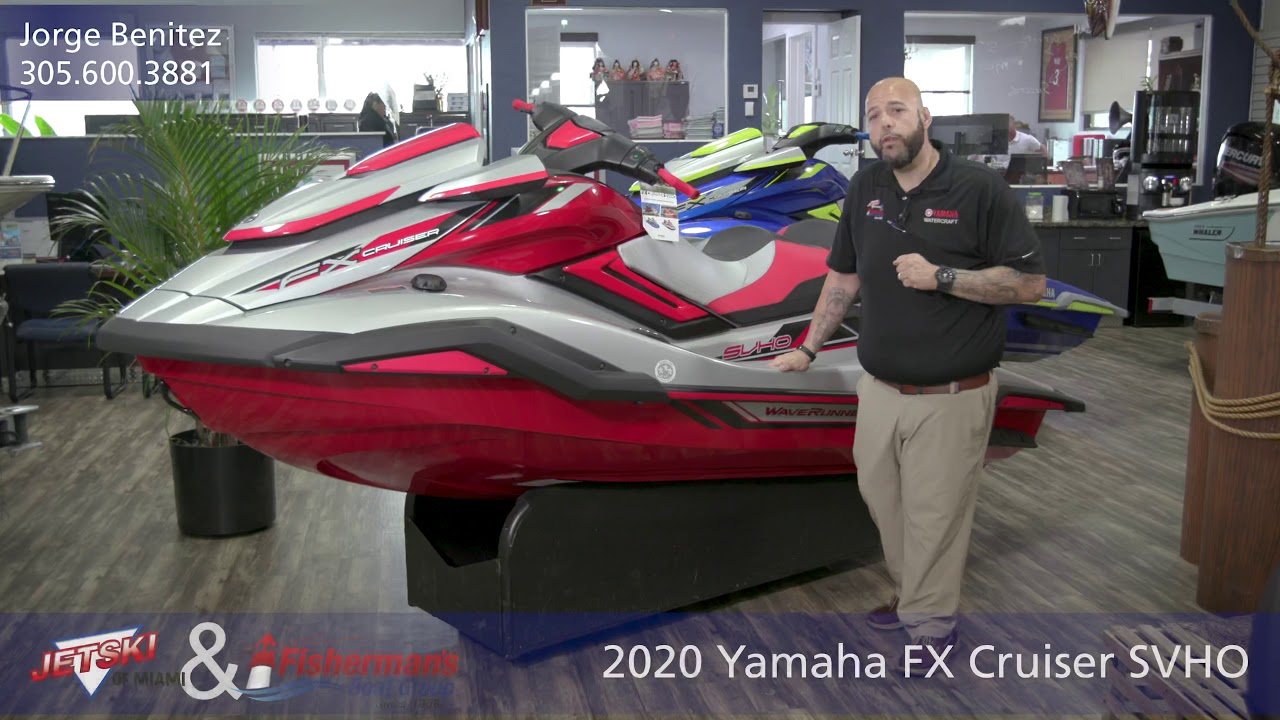 2020 Yamaha Fx CR SVHO wave runner reveal TAKING DEPOSITS 2021 MODELS video
