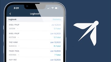 How to Use UpFlyte Digital Pilot Logbook on iPhone - Keep Track of Flight Schedules