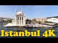 Istanbul Bosphorus Tour from Ortakoy 4K.