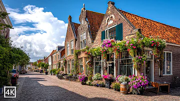 Monnickendam Netherlands ???? | A Walking Tour on a Sunny Day in a Historic Dutch Town ??8K