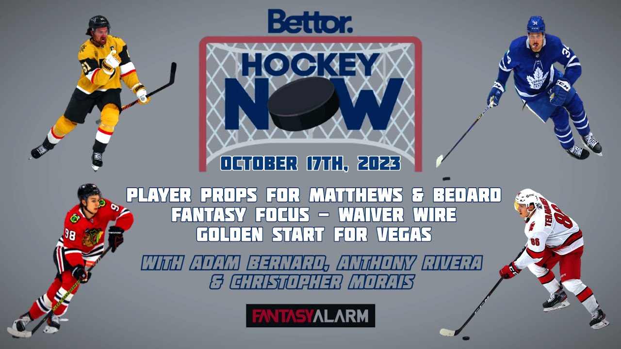 Matthews & Bedard Futures | The Golden Knights Midas Touch | NHL | Fantasy Hockey | BHN